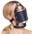 Черный намордник с кляпом-шаром Head Harness With A Gag - Orion - купить с доставкой в Пушкино