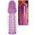 Фиолетовая насадка, удлиняющая половой член - 13,5 см. - Toyfa Basic - в Пушкино купить с доставкой