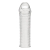 Текстурированная насадка на пенис Clear Textured Penis Enhancing Sleeve Extension - 16,5 см. - BlueLine - в Пушкино купить с доставкой
