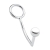 Кольцо на пенис с анальным стимулятором Stainless Steel Anal Hook   Cock Ring - BlueLine - в Пушкино купить с доставкой