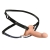 Телесный полый страпон 2  Erection 28X Smooth Vibrating Silicone Penis Sheath - 16 см. - XR Brands - купить с доставкой в Пушкино