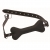 Черный кляп в форме косточки Hound Adjustable Dog Bone Gag - XR Brands - купить с доставкой в Пушкино