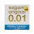 Увлажнённый презерватив Sagami Original 0.01 Extra Lub - 1 шт. - Sagami - купить с доставкой в Пушкино