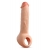 Телесная насадка-удлинитель Thrive 8.75 Inch Realistic Penis Extender Sleeve - 22,2 см. - Blush Novelties - в Пушкино купить с доставкой