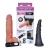 Страпон с 2 насадками и вибрацией UniStrap - 20 и 18 см. - LOVETOY (А-Полимер) - купить с доставкой в Пушкино