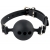 Силиконовый кляп-шар с отверстиями для дыхания Silicone Breathable Ball Gag Small - Pipedream - купить с доставкой в Пушкино