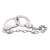 Наручники из металла с длинной цепочкой CHROME HANDCUFFS METAL HANDCUFFS W. KEY - NMC - купить с доставкой в Пушкино