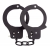 Чёрные наручники из листового металла BONDX METAL CUFFS BLACK - Dream Toys - купить с доставкой в Пушкино