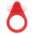 Красное эрекционное кольцо LIT-UP SILICONE STIMU RING 1 RED - Dream Toys - в Пушкино купить с доставкой