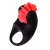 Чёрно-красное эрекционное виброкольцо Erotist - Erotist Adult Toys - в Пушкино купить с доставкой