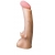 Телесная насадка REAL Standard с усиками на основании - 19 см. - LOVETOY (А-Полимер) - купить с доставкой в Пушкино