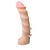 Насадка REAL Standard со спиралевидным узором - 19 см. - LOVETOY (А-Полимер) - купить с доставкой в Пушкино