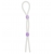 Прозрачное эрекционное кольцо-лассо SILICONE LASSO COCK RING DUAL BEADS - NMC - в Пушкино купить с доставкой