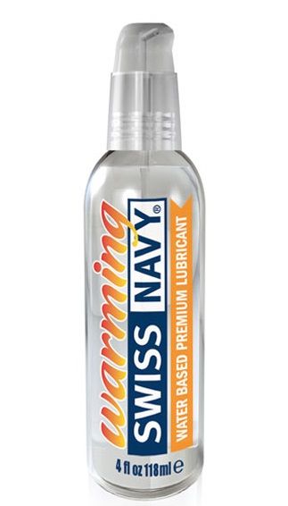 Разогревающий лубрикант на водной основе Swiss Navy Warming Lube - 118 мл. - Swiss navy - купить с доставкой в Пушкино