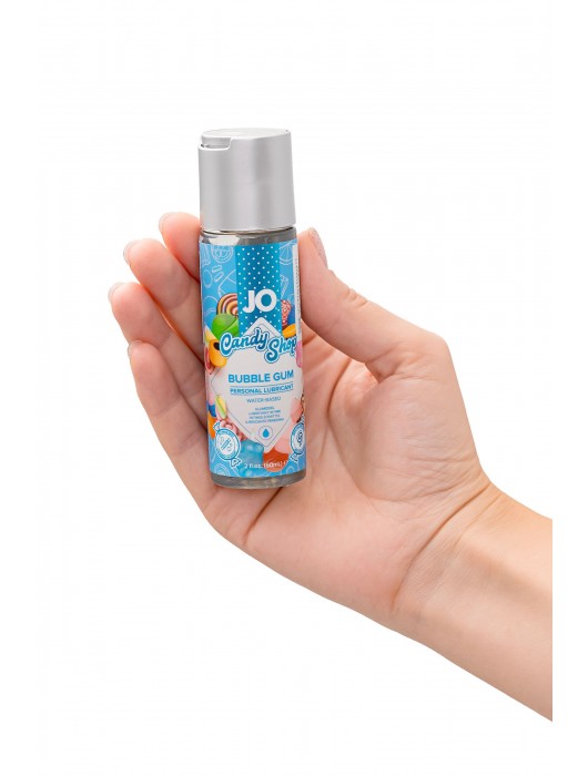Смазка на водной основе Candy Shop Bubblegum с ароматом жвачки - 60 мл. - System JO - купить с доставкой в Пушкино