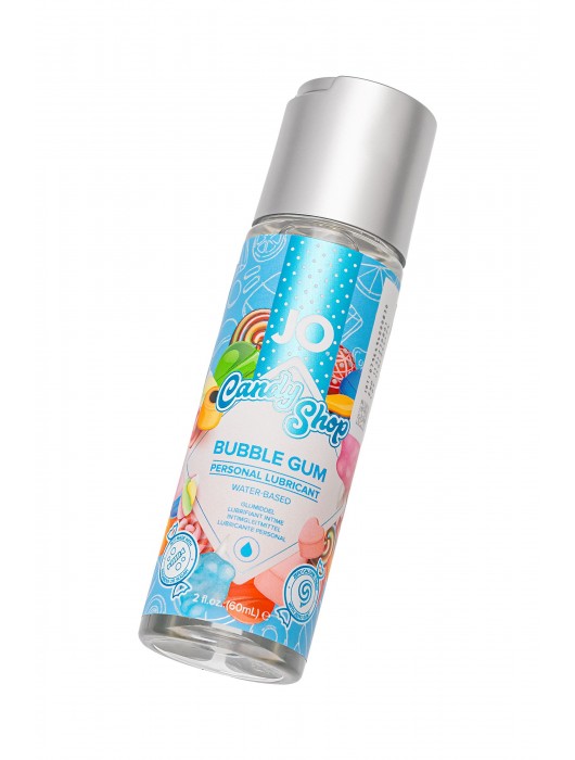 Смазка на водной основе Candy Shop Bubblegum с ароматом жвачки - 60 мл. - System JO - купить с доставкой в Пушкино