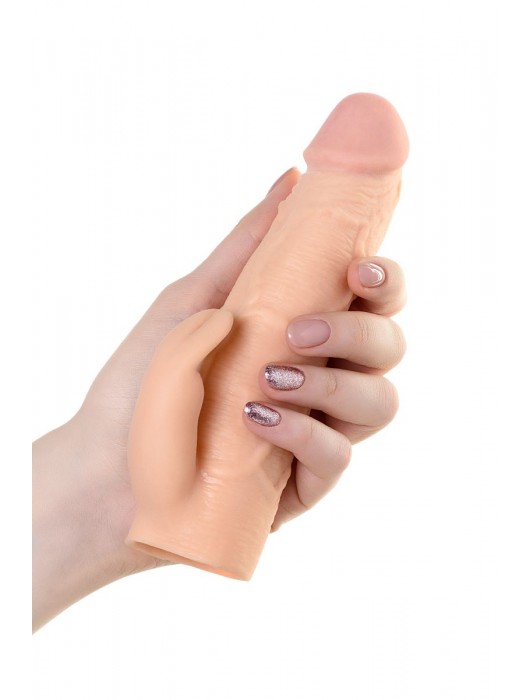 Телесная насадка Toyfa XLover для увеличения размера - 16,8 см. - ToyFa - в Пушкино купить с доставкой