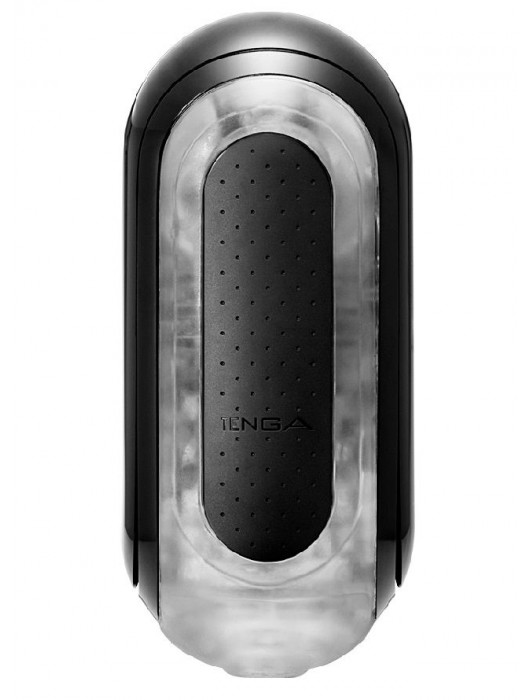 Черный мастурбатор Flip Zero - Tenga - в Пушкино купить с доставкой