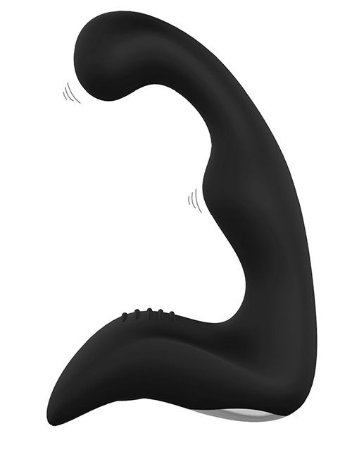 Чёрный перезаряжаемый массажёр простаты BOOTY PLEASER - Dream Toys - в Пушкино купить с доставкой
