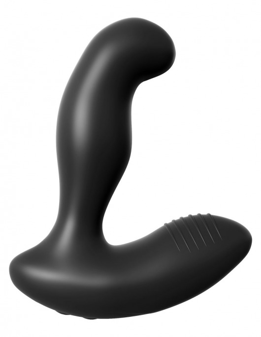 Черный массажер простаты Electro Stim Prostate Vibe с электростимуляцией - 13,3 см. - Pipedream - купить с доставкой в Пушкино