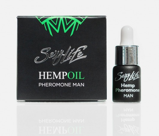 Мужские духи с феромонами Sexy Life HEMPOIL man - 5 мл. -  - Магазин феромонов в Пушкино