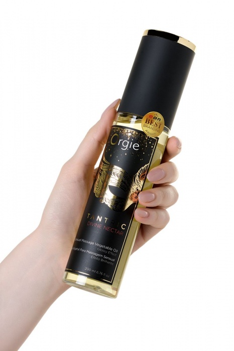 Растительное массажное масло Orgie Tantric Divine Nectar - 200 мл. - ORGIE - купить с доставкой в Пушкино