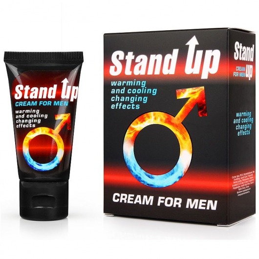 Возбуждающий крем для мужчин Stand Up - 25 гр. - Биоритм - купить с доставкой в Пушкино