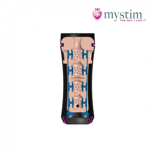 Мастурбатор-анус Opus E Donut с возможностью подключения электростимуляции - MyStim - купить с доставкой в Пушкино