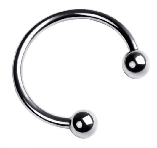 Серебристая подкова на головку пениса - ToyFa - купить с доставкой в Пушкино