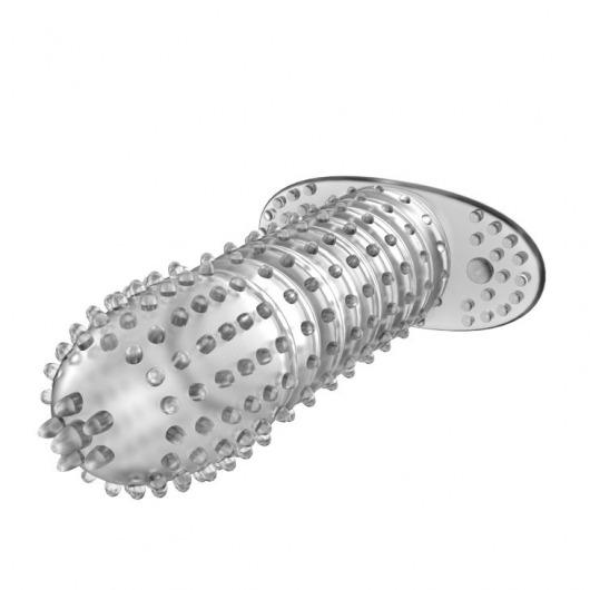 Закрытая прозрачная насадка Crystal sleeve - 12 см. - Erowoman-Eroman - в Пушкино купить с доставкой