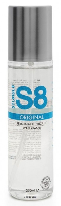 Универсальный лубрикант на водной основе S8 Original Lubricant - 250 мл. - Stimul8 - купить с доставкой в Пушкино