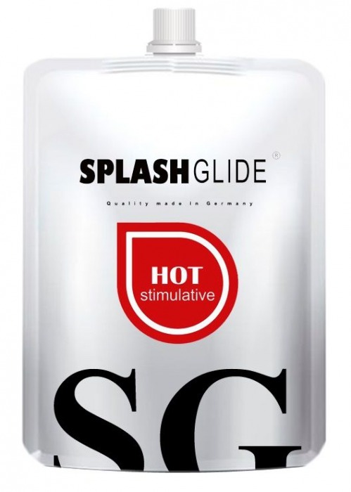 Возбуждающий лубрикант на водной основе Splashglide Hot Stimulative - 100 мл. - Splashglide - купить с доставкой в Пушкино