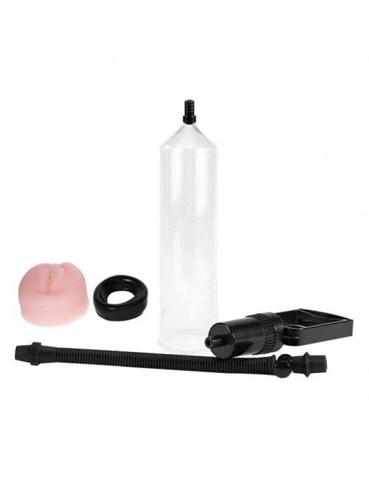Поршневая мужская помпа с насадкой - Baile - в Пушкино купить с доставкой