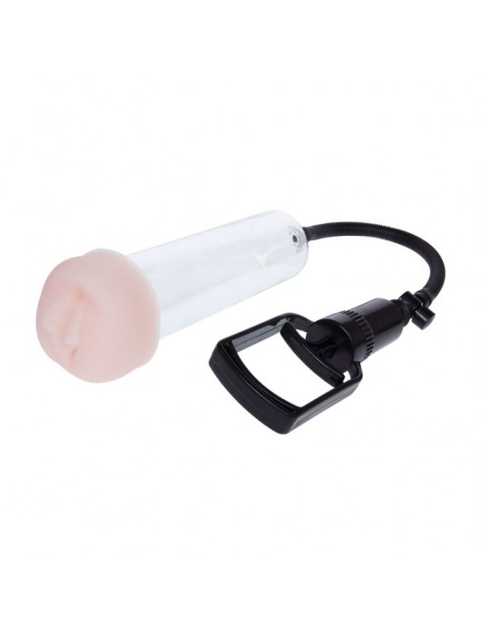 Поршневая мужская помпа с насадкой - Baile - в Пушкино купить с доставкой