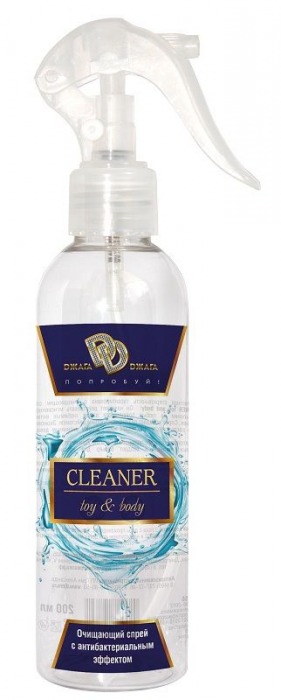 Очищающий спрей CLEANER toy and body - 200 мл. - БиоМед - купить с доставкой в Пушкино