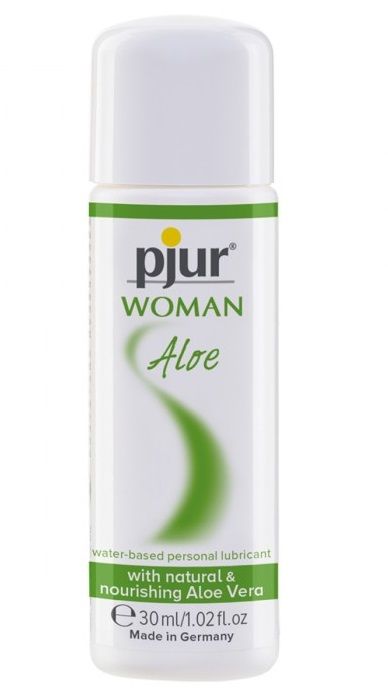 Лубрикант на водной основе pjur WOMAN Aloe - 30 мл. - Pjur - купить с доставкой в Пушкино
