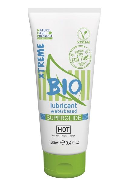 Интимный увлажняющий гель BIO SuperGlide Xtreme - 100 мл. - HOT - купить с доставкой в Пушкино