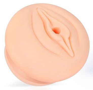 Телесная насадка-вагина на помпу - Sex Expert - в Пушкино купить с доставкой