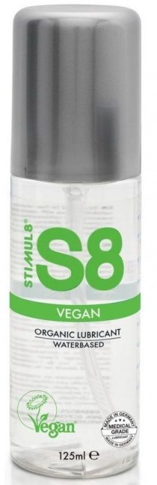 Веганский лубрикант на водной основе S8 Vegan Lube - 125 мл. - Stimul8 - купить с доставкой в Пушкино