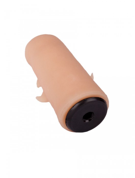 Черный пояс-трусики с двумя насадками  Экзотик-Sara  - 16,5 и 11 см. - LOVETOY (А-Полимер) - купить с доставкой в Пушкино