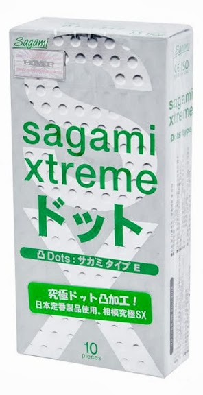 Презервативы Sagami Xtreme Type-E с точками - 10 шт. - Sagami - купить с доставкой в Пушкино