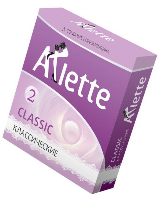 Классические презервативы Arlette Classic - 3 шт. - Arlette - купить с доставкой в Пушкино