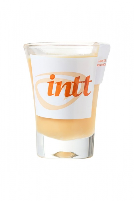 Массажная свеча для поцелуев Peach с ароматом персика - 30 гр. - INTT - купить с доставкой в Пушкино