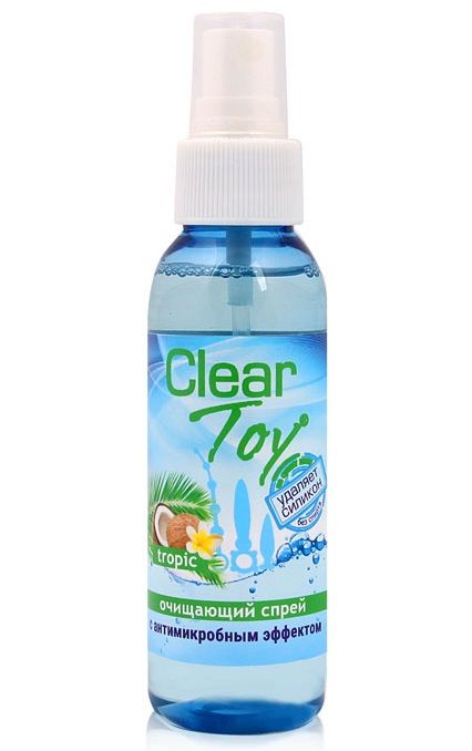 Очищающий спрей для игрушек CLEAR TOY Tropic - 100 мл. - Биоритм - купить с доставкой в Пушкино