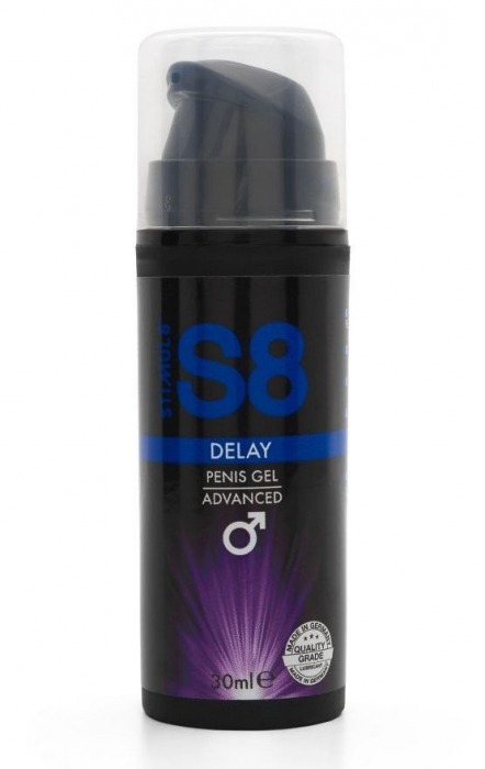 Пролонгирующий гель для мужчин S8 Delay Gel - 30 мл. - Stimul8 - купить с доставкой в Пушкино