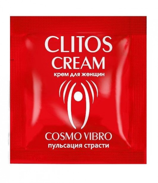 Пробник возбуждающего крема для женщин Clitos Cream - 1,5 гр. - Биоритм - купить с доставкой в Пушкино