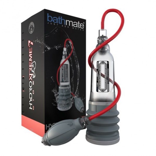 Прозрачная гидропомпа HydroXTREME7 Wide Boy - Bathmate - в Пушкино купить с доставкой