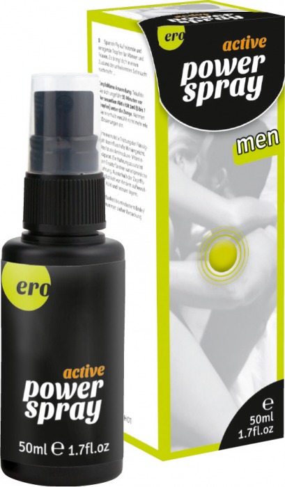 Стимулирующий спрей для мужчин Active Power Spray - 50 мл. - Ero - купить с доставкой в Пушкино