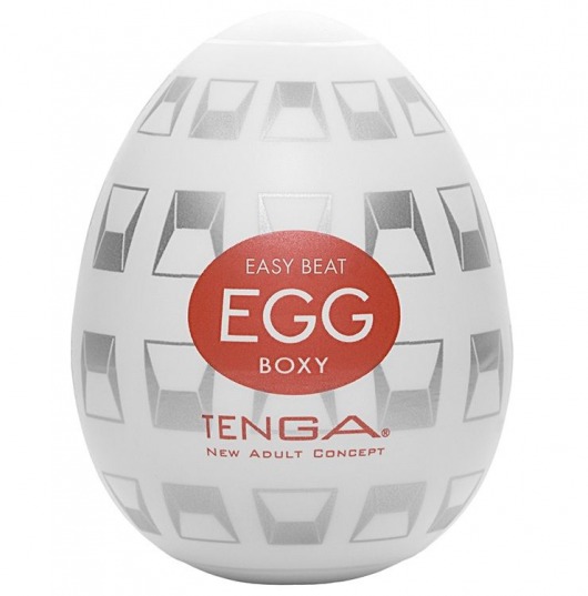 Мастурбатор-яйцо EGG Boxy - Tenga - в Пушкино купить с доставкой