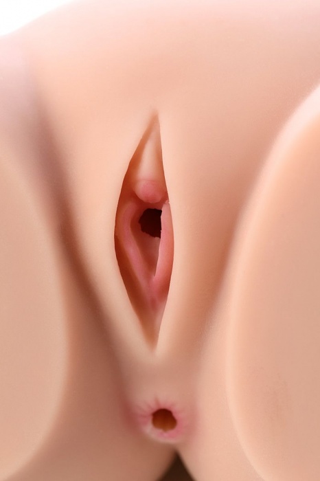 Мастурбатор-полуторс Cherry с вибрацией и двумя любовными тоннелями - KOKOS - в Пушкино купить с доставкой